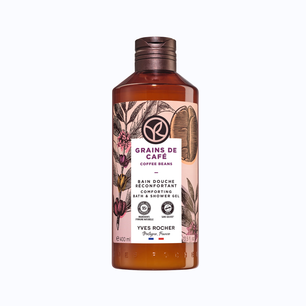 Coffee Beans Comforting Bath & Shower Gel - 400 ml