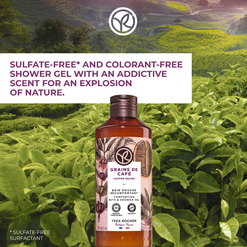 Coffee Beans Comforting Bath & Shower Gel - 400 ml