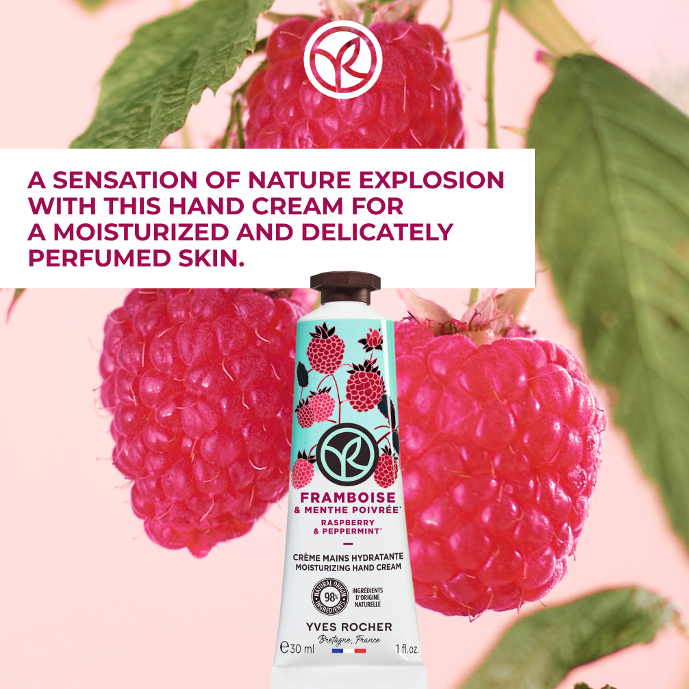 Raspberry & Peppermint Moisturizing Hand Cream
