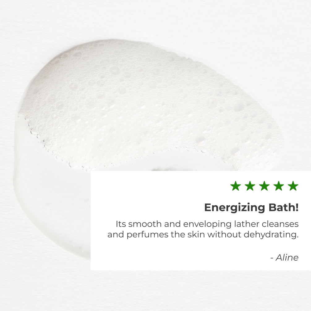 Lemon & Basil Energizing Bath & Shower Gel - 200 ml