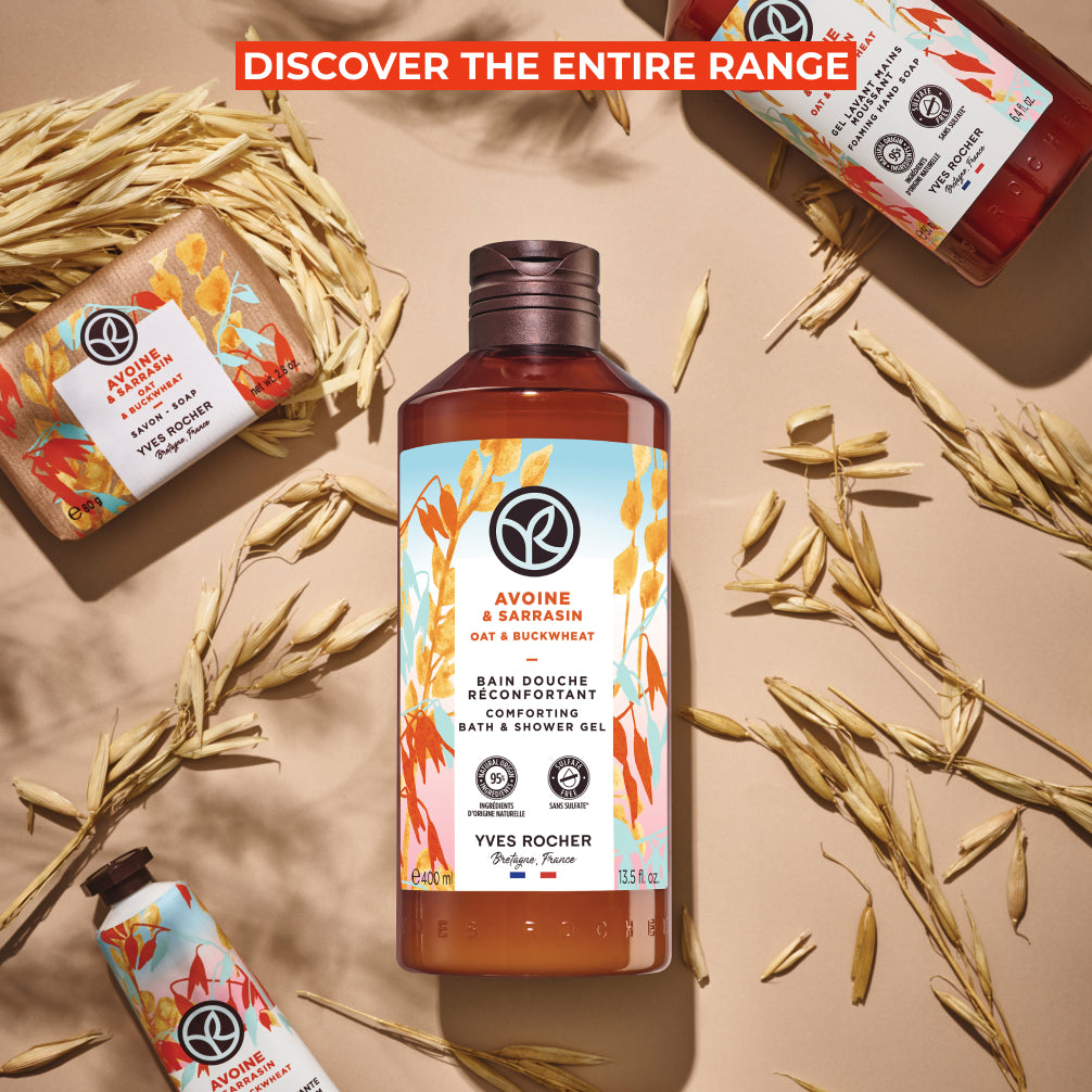 Oat & Buckwheat Comforting Shower Gel - 400 ml