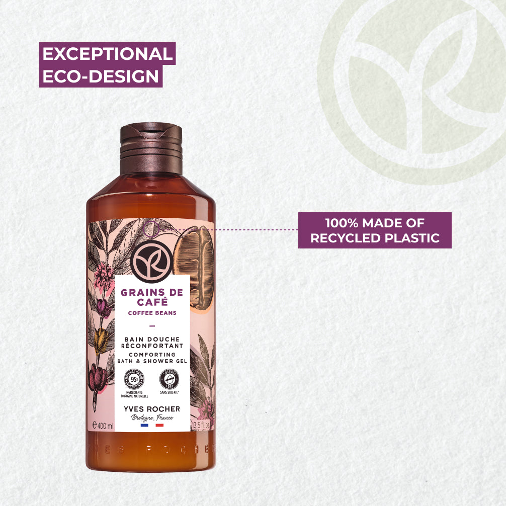 Coffee Beans Comforting Bath & Shower Gel - 400 ml