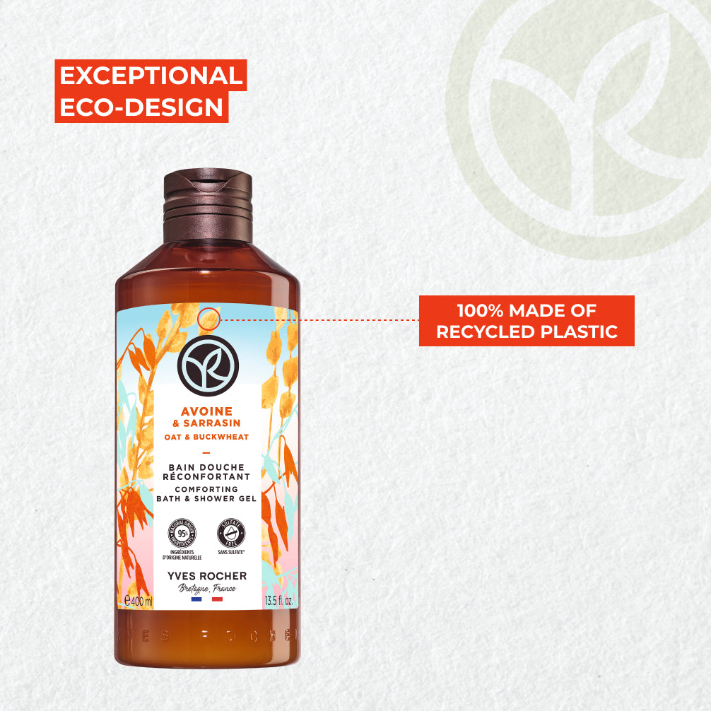 Oat & Buckwheat Comforting Shower Gel - 400 ml