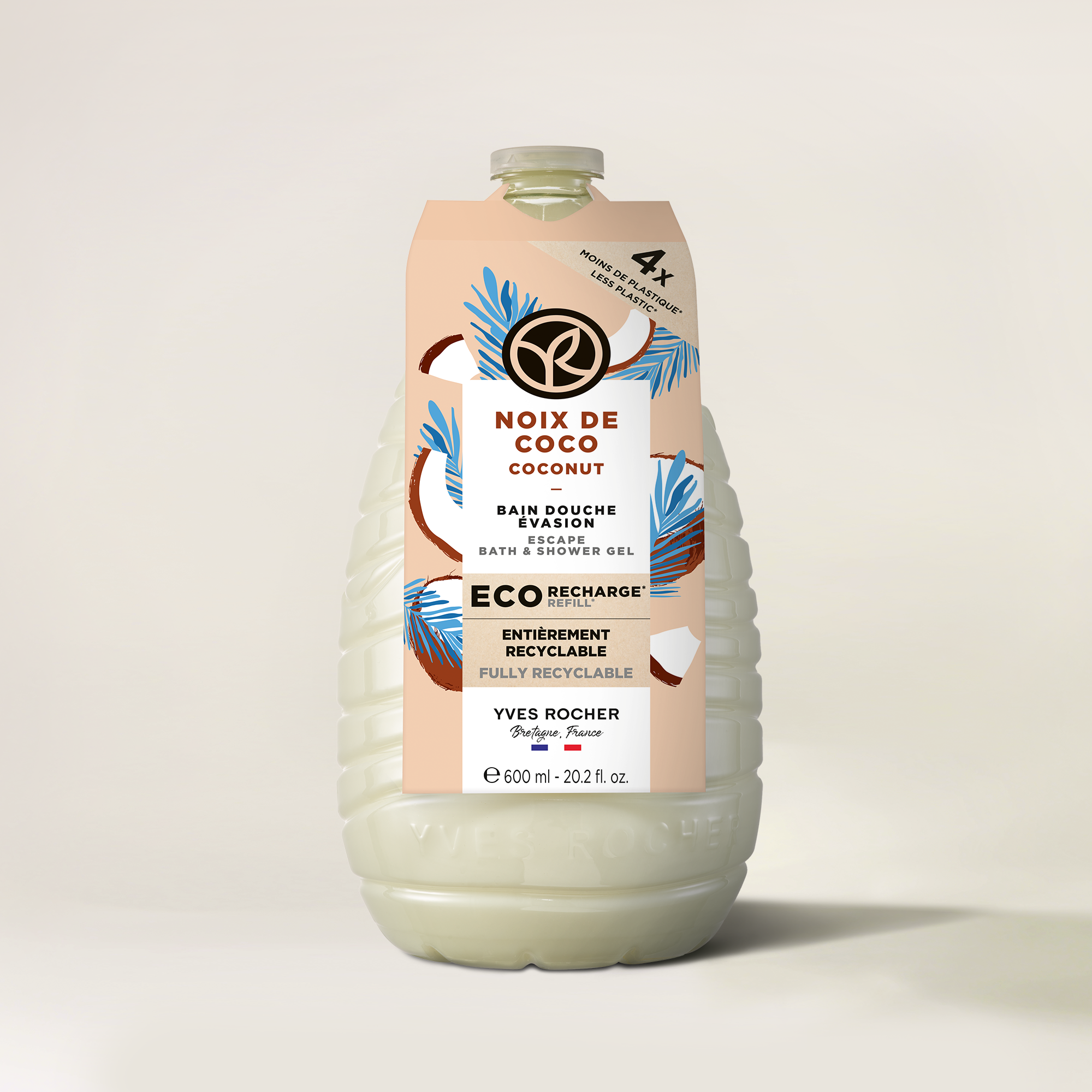 Eco-Refill Coconut Bath & Shower Gel