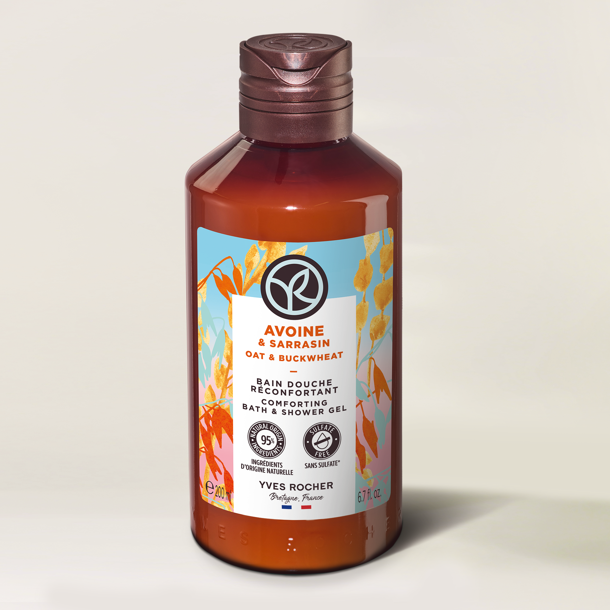 Oat & Buckwheat Comforting Shower Gel - 200 ml