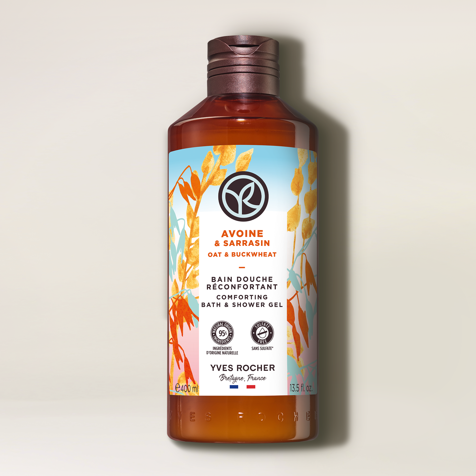 Oat & Buckwheat Comforting Shower Gel - 400 ml