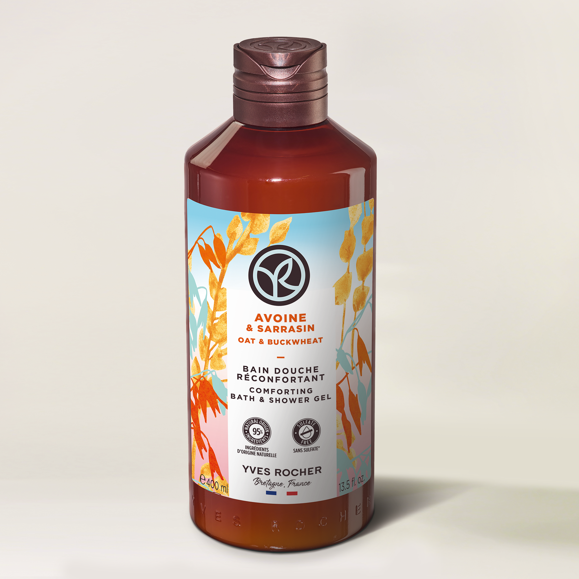 Oat & Buckwheat Comforting Shower Gel - 400 ml