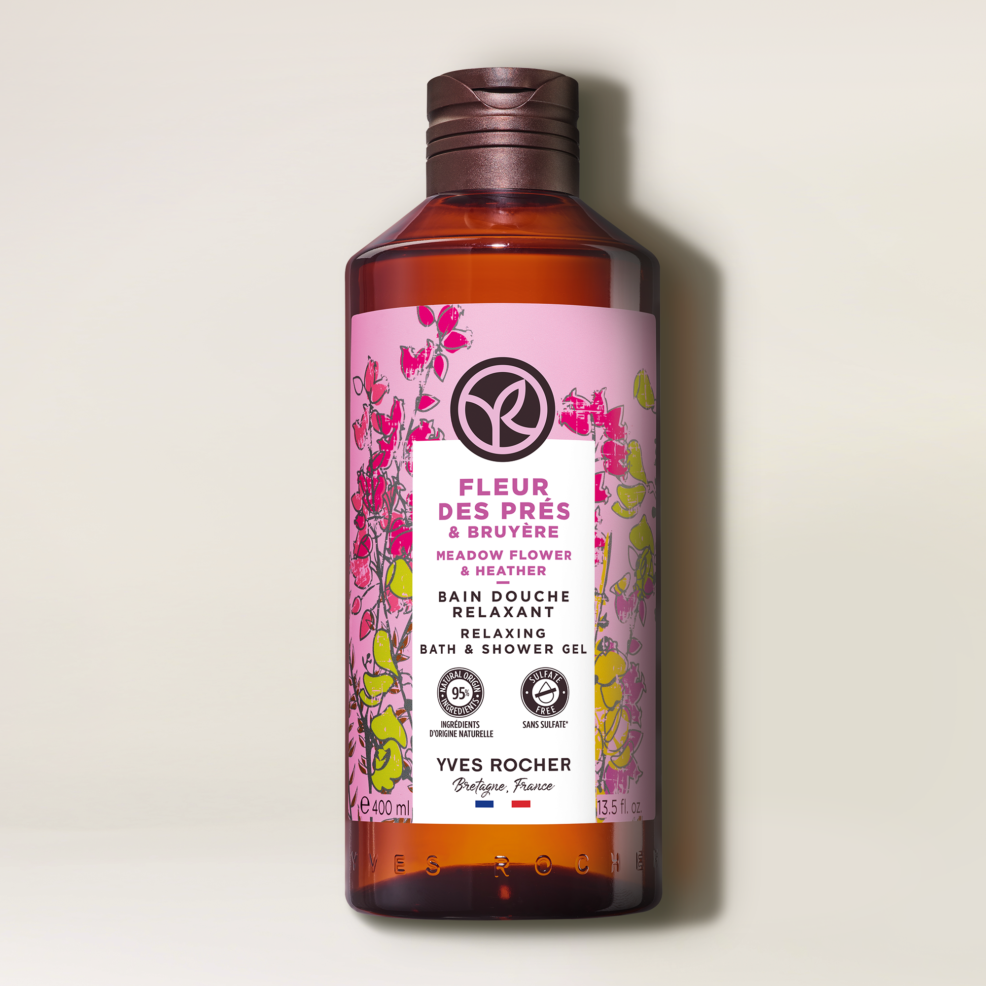 Fields Flower & Heather Bath & Shower Gel - 400 ml