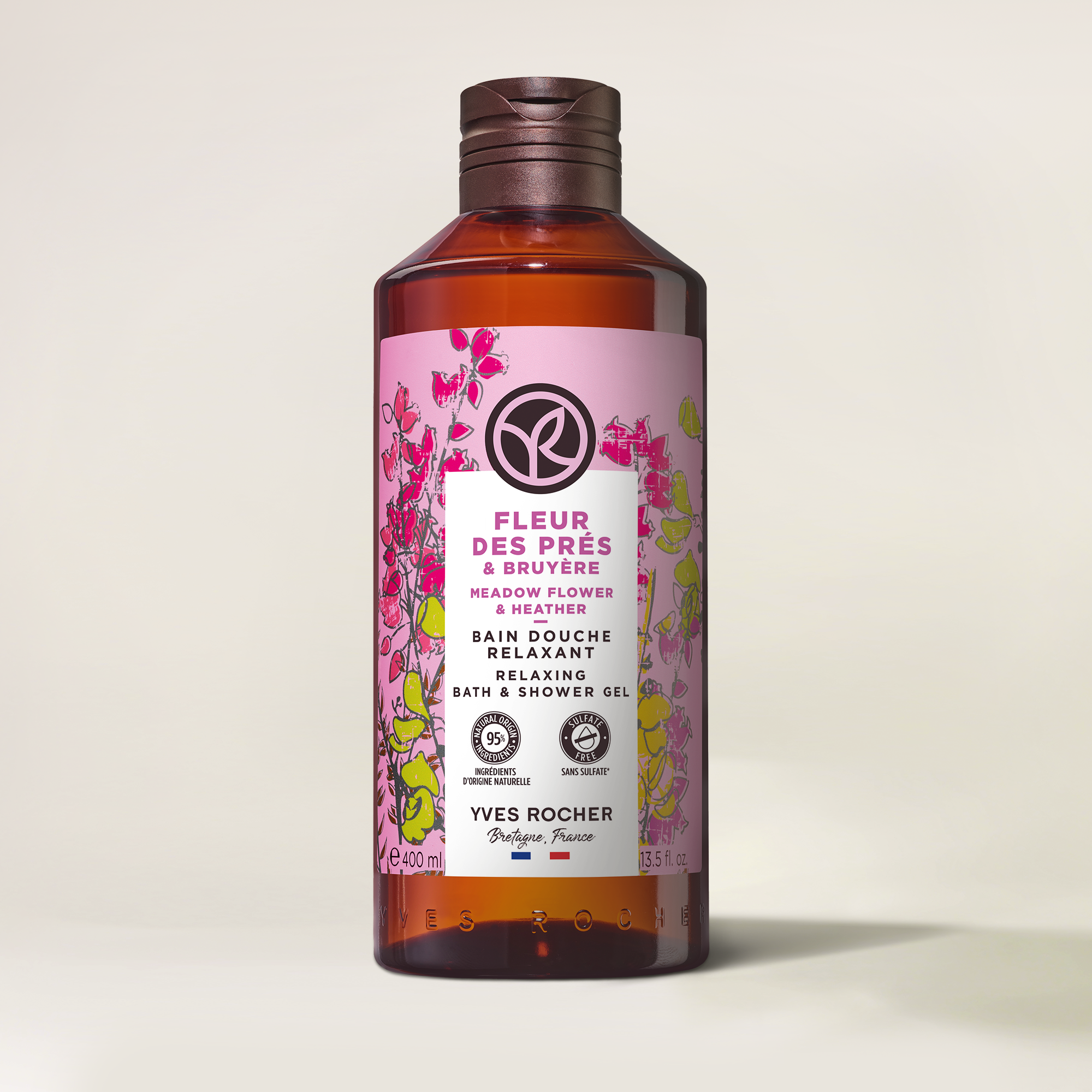 Fields Flower & Heather Bath & Shower Gel - 400 ml