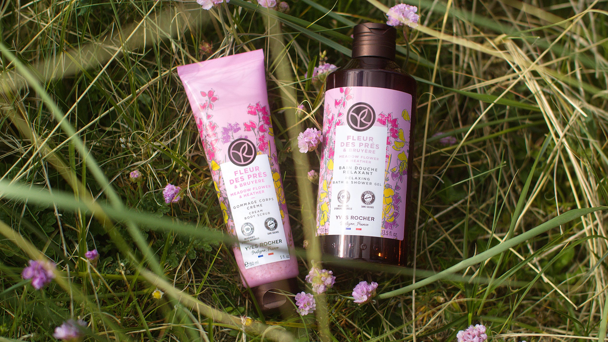 Fields Flower & Heather Bath & Shower Gel - 400 ml