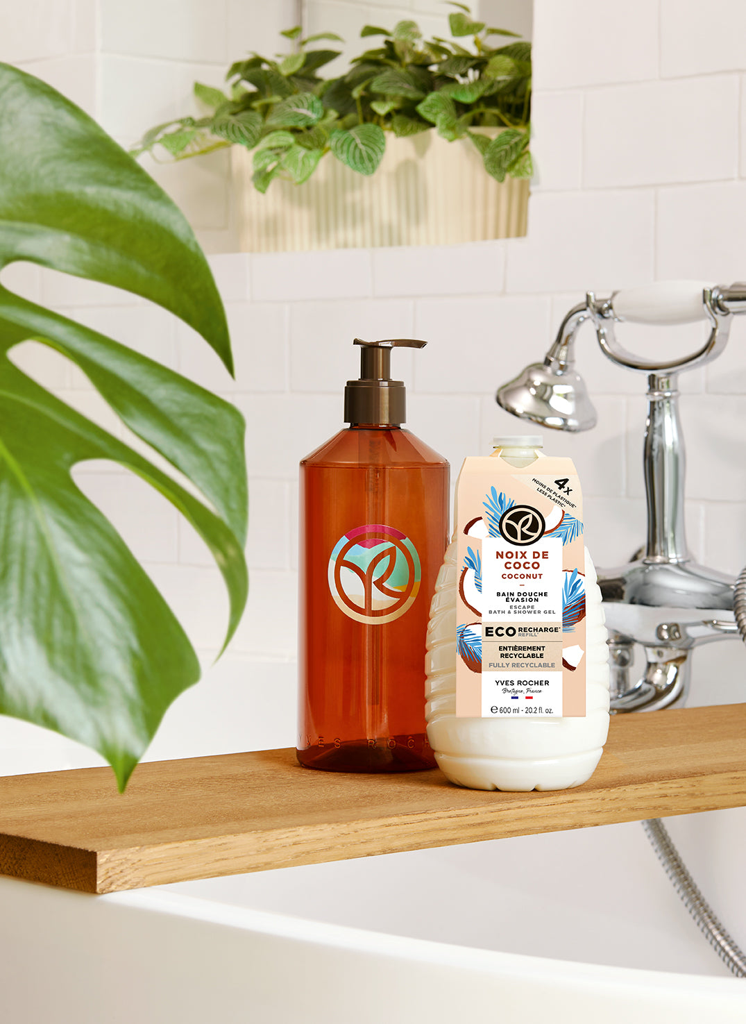 Eco-Refill Coconut Bath & Shower Gel