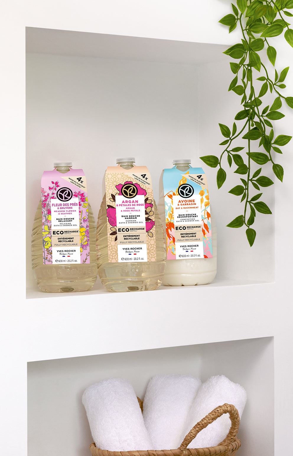 Eco-Refill Oat & Buckwheat Bath & Shower Gel