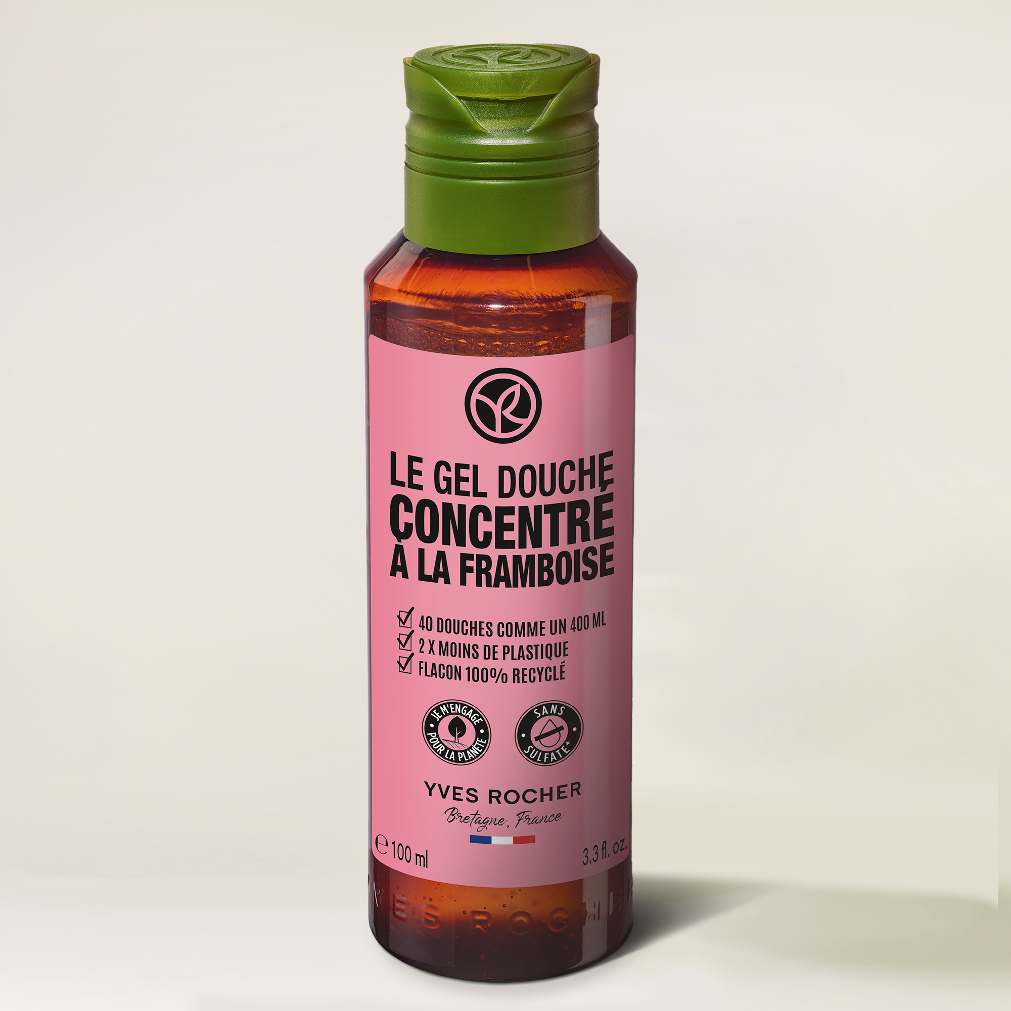 The Raspberry Concentrated Shower Gel