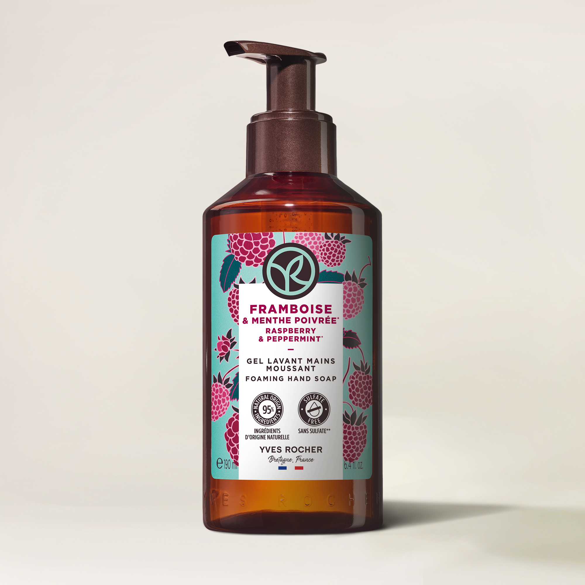 Raspberry & Peppermint Foaming Hand Soap