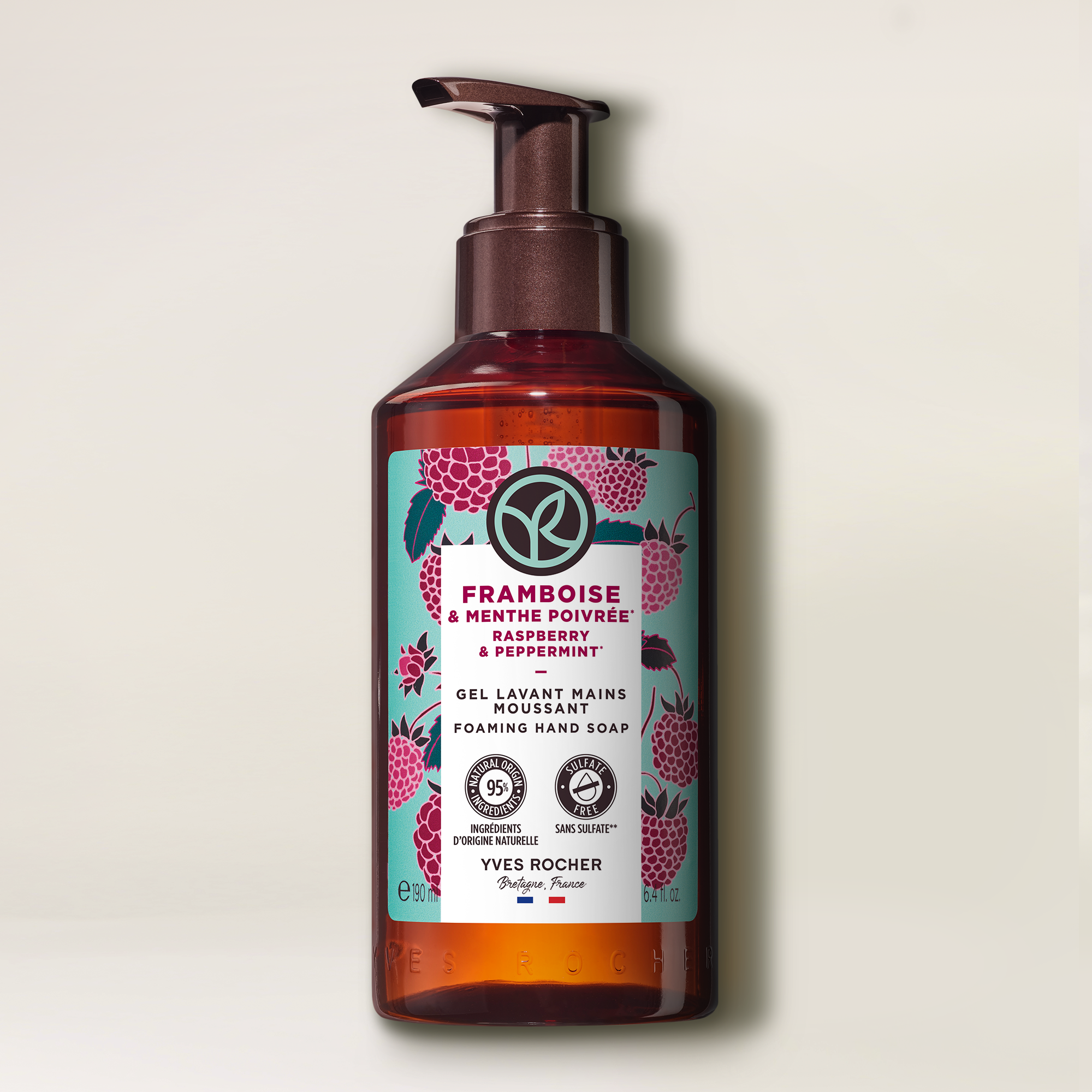 Raspberry & Peppermint Foaming Hand Soap