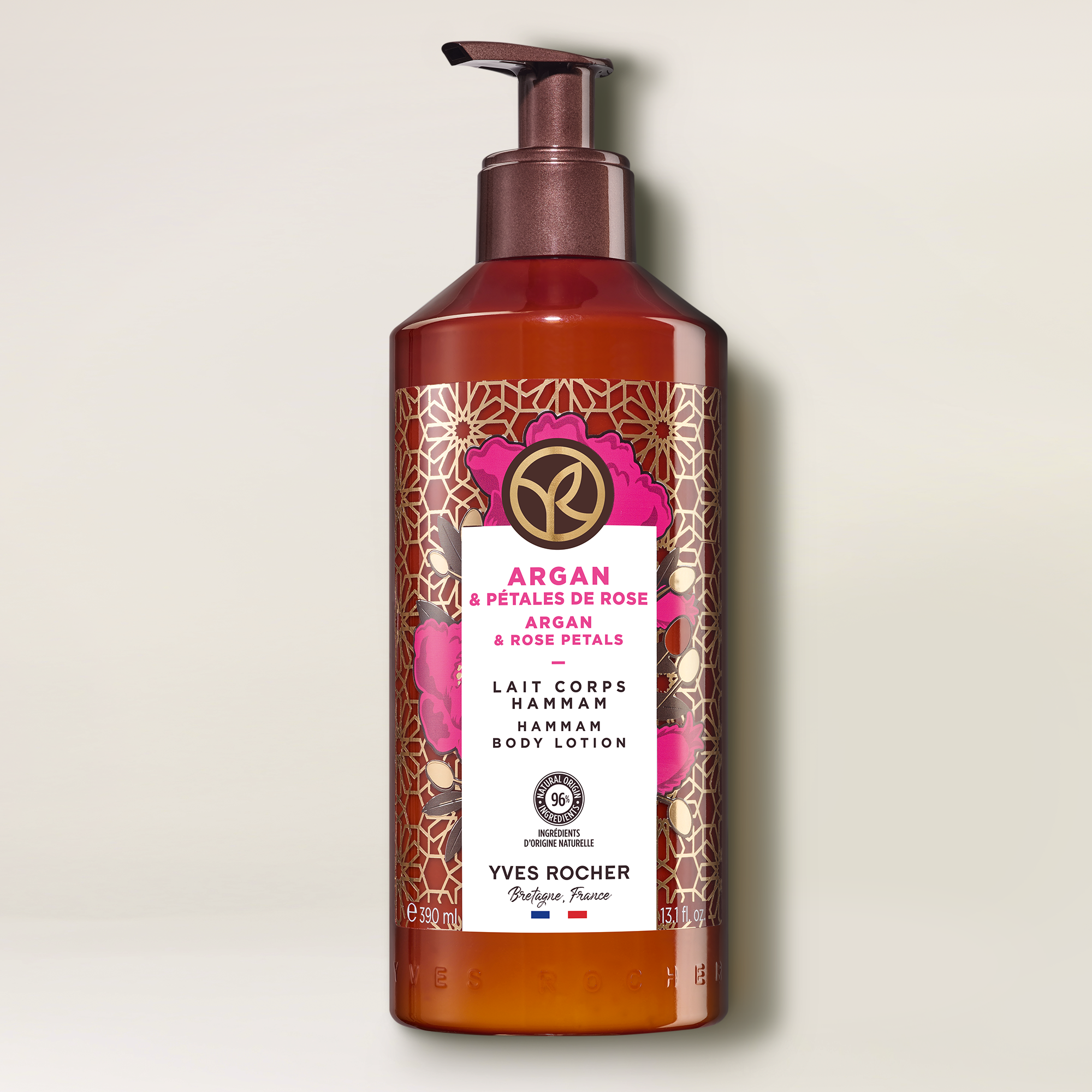 Argan & Rose Petals Hammam Body Lotion