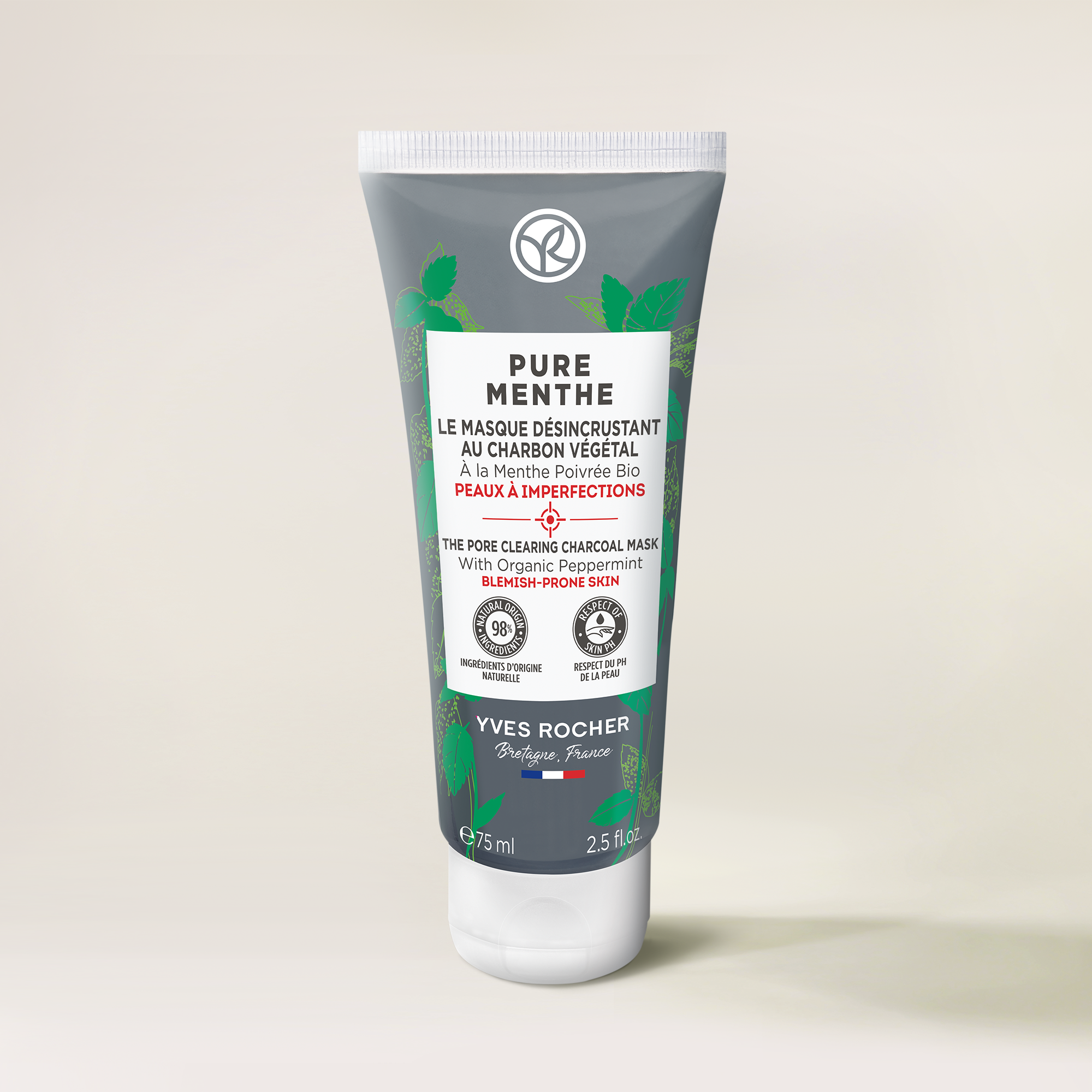 Pore Clearing Charcoal Mask - Pure Menthe