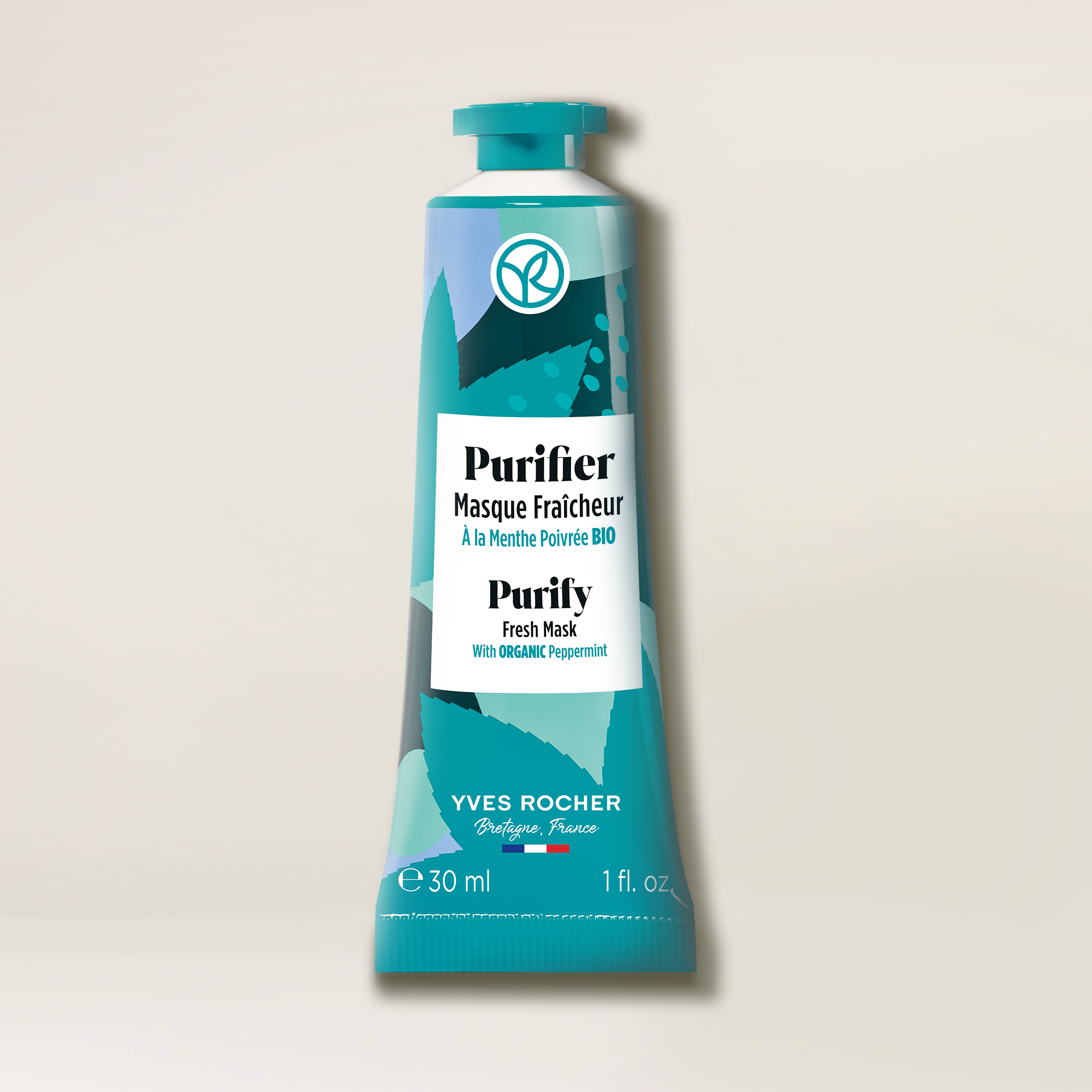 Purifying Gel Mask with Organic Peppermint