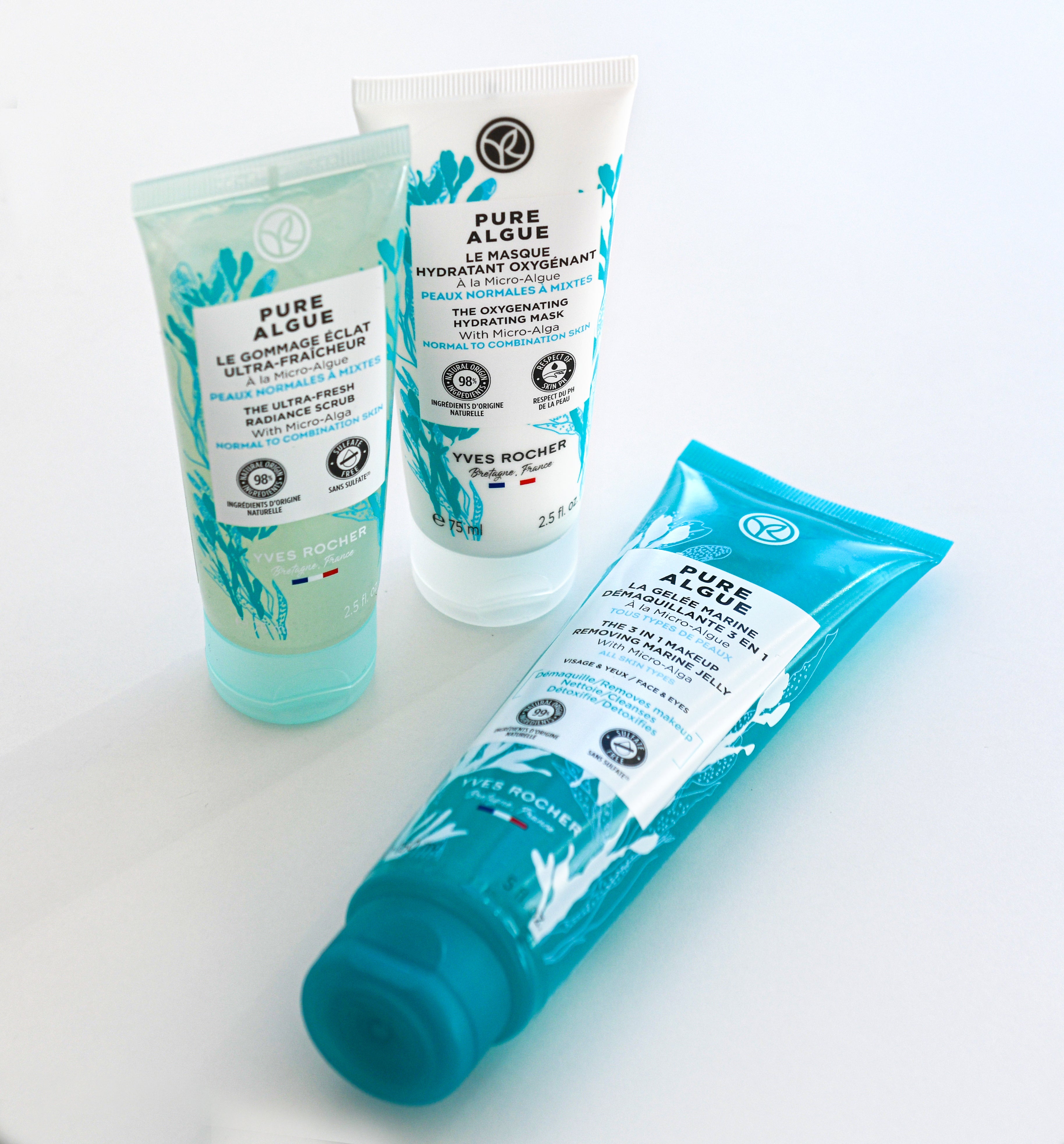 3 in 1 Makeup Removing Marine Jelly - Pure Algue