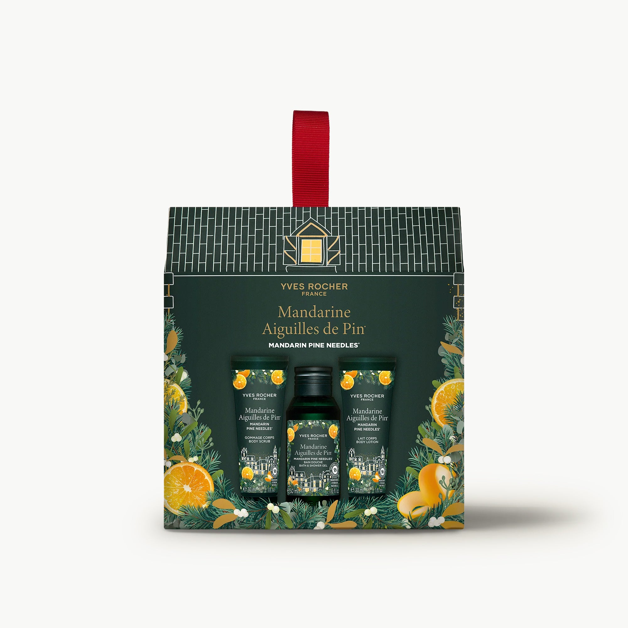 モイストイーズ コフレ Mandarin Pine Needles 3 Products Kit