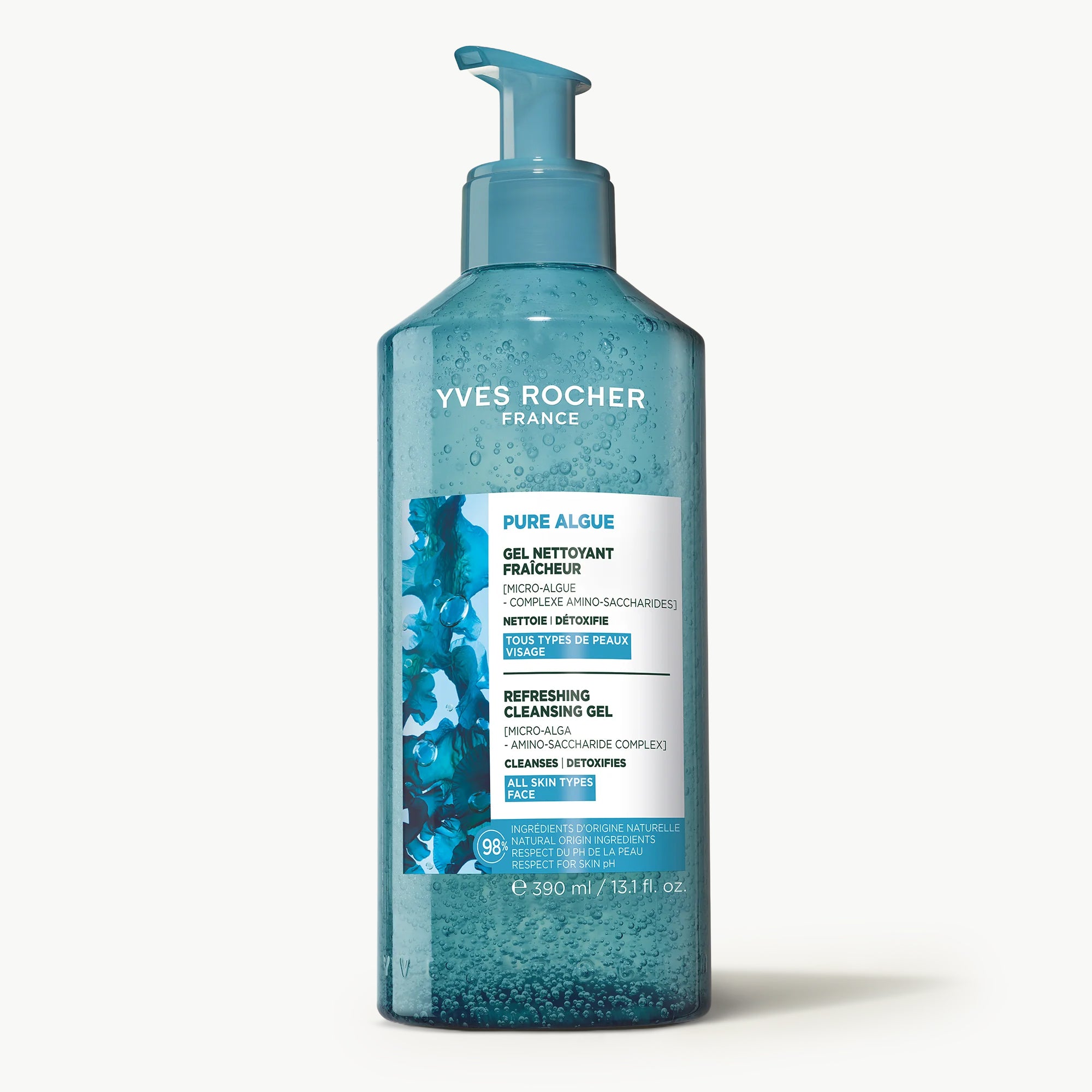yves rocher aloe vera gel Yves Rocher Ultra-Fresh Cleansing Gel - Normal to Combination Skin - Detoxifying