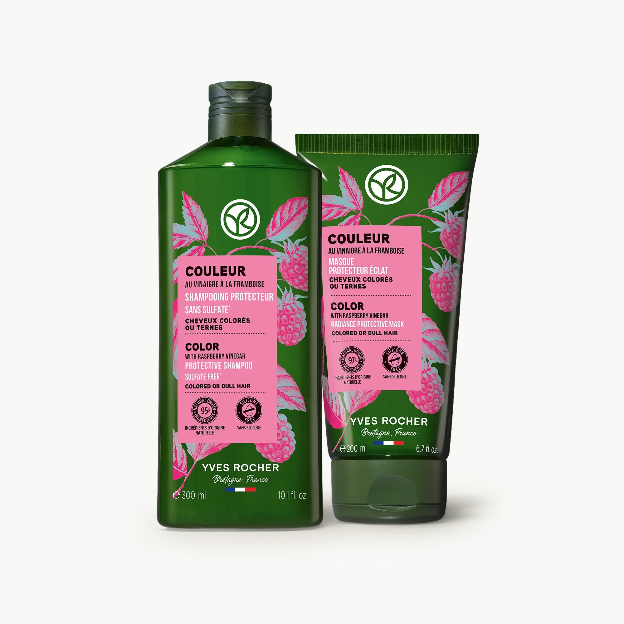Raspberry Shampoo & Mask