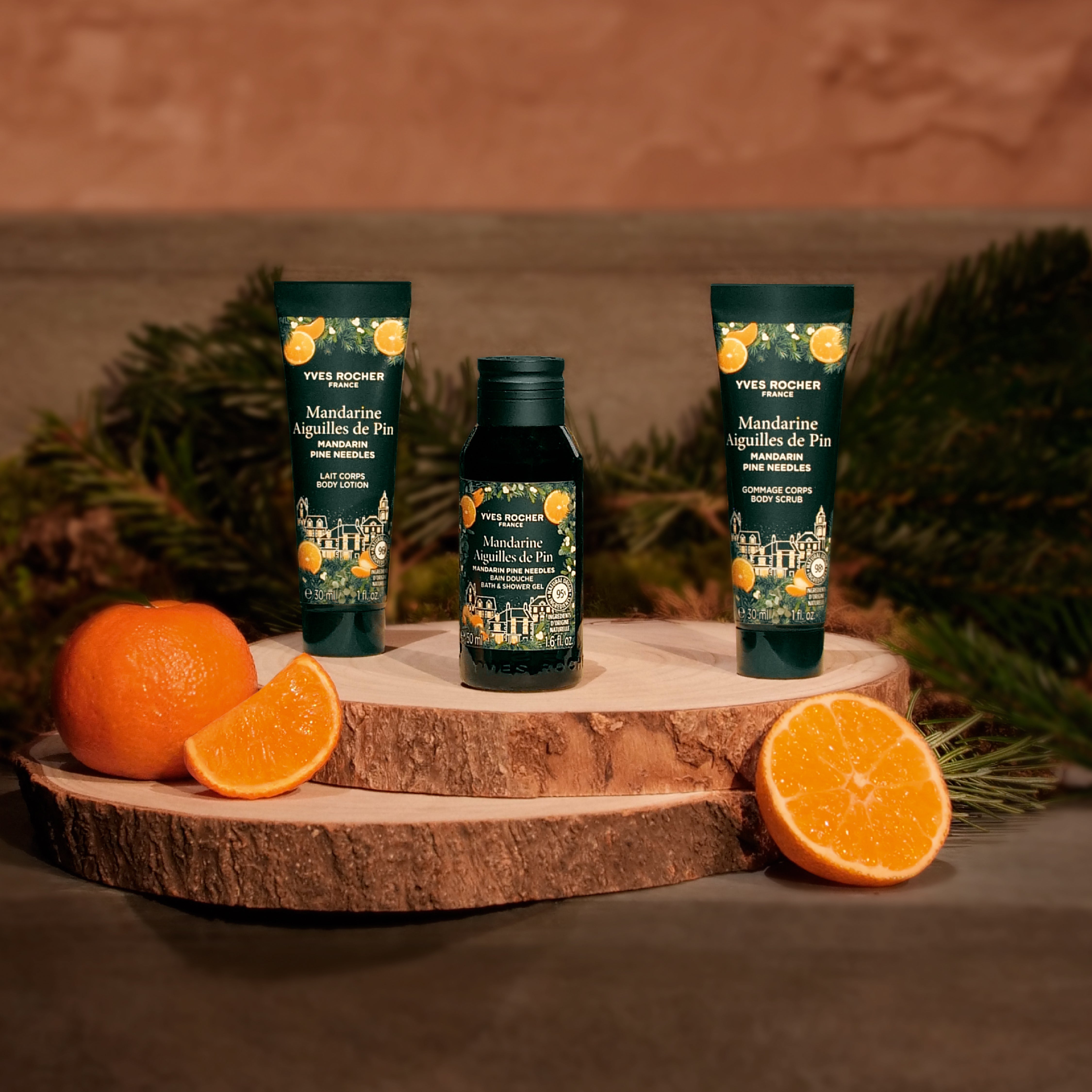Mandarin Pine Needles 3 Products Kit
