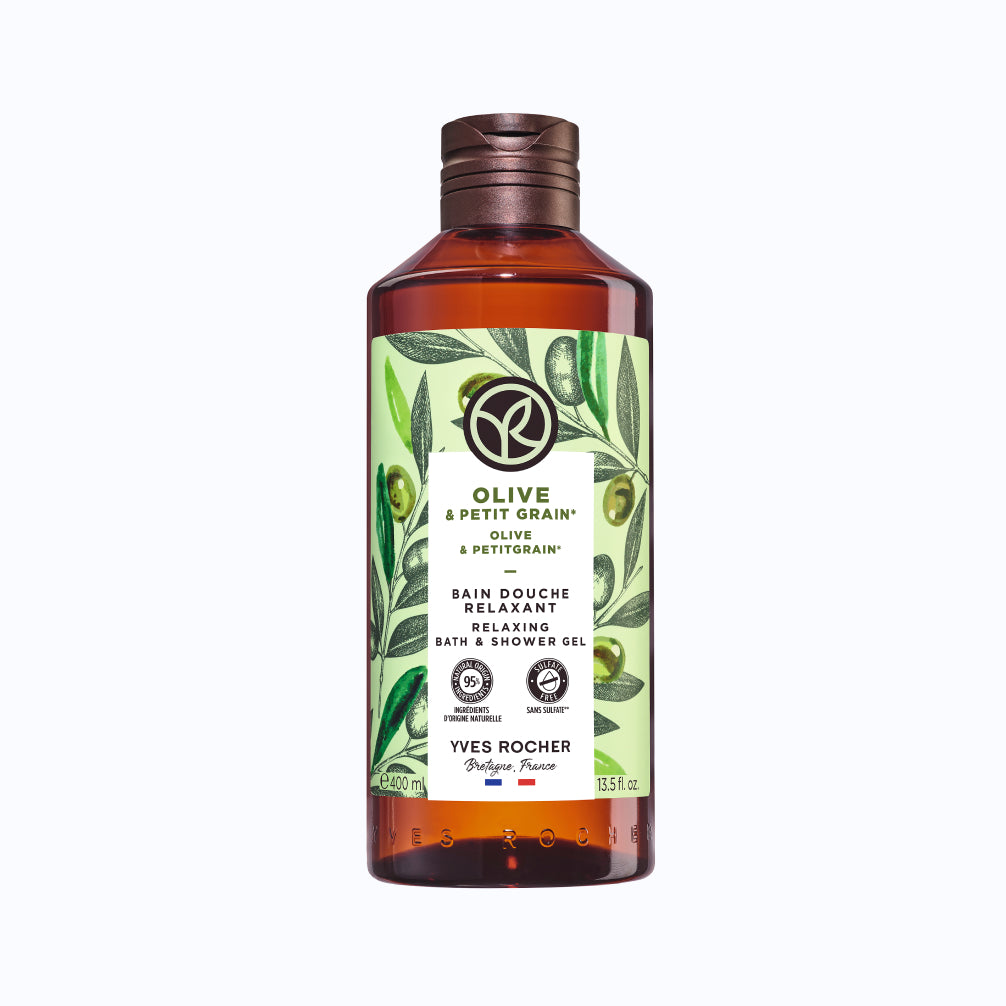 Olive & Petitgrain Relaxing Bath & Shower Gel - 400 ml