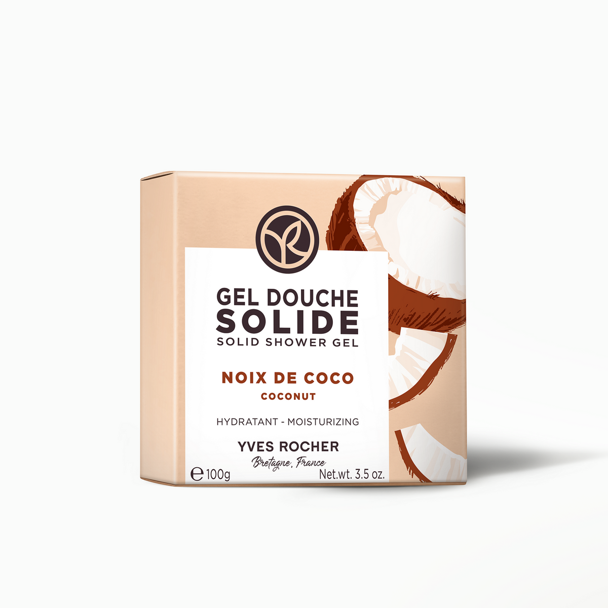 Moisturizing Solid Shower Gel - Coconut