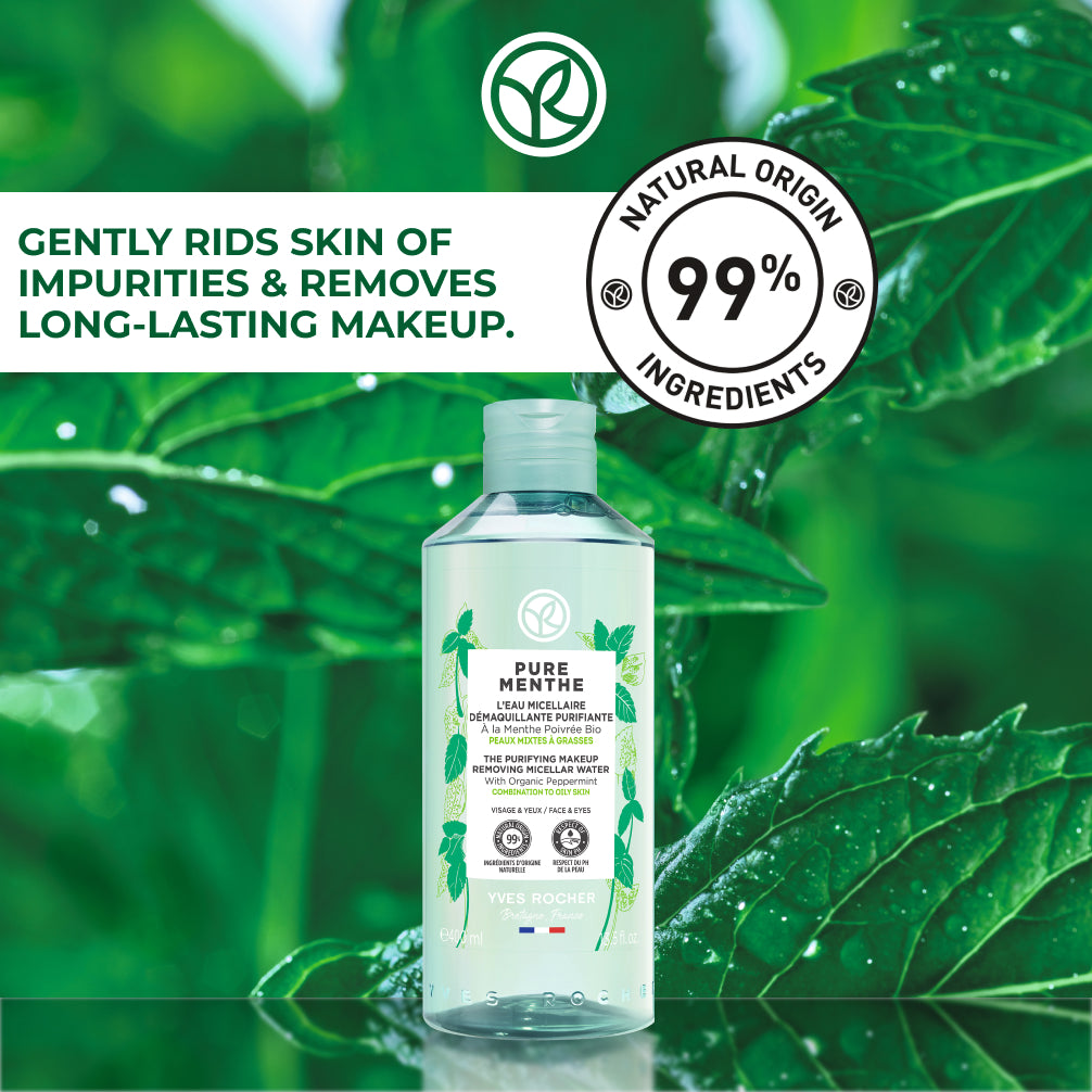 Purifying Makeup Removing Micellar Water - Pure Menthe