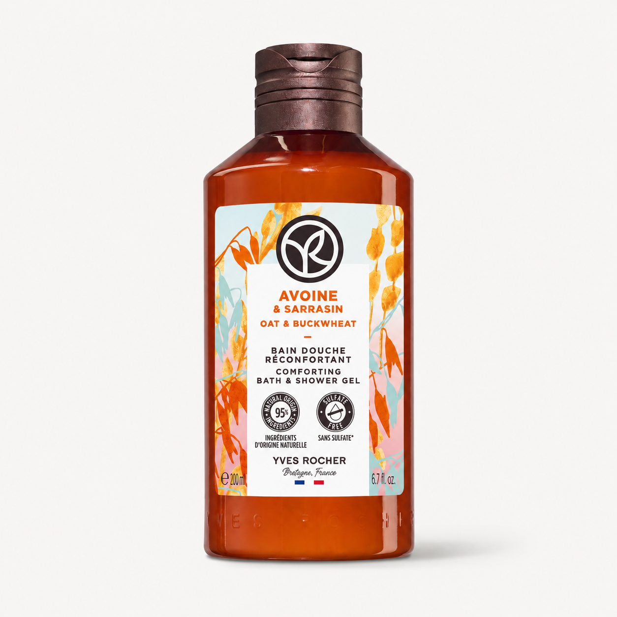 Oat & Buckwheat Comforting Shower Gel - 200 ml
