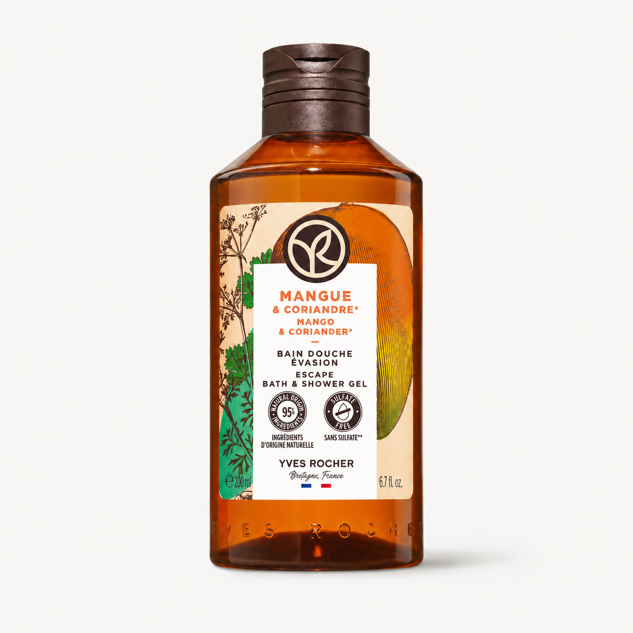 Mango & Coriander Escape Bath & Shower Gel - 200 ml