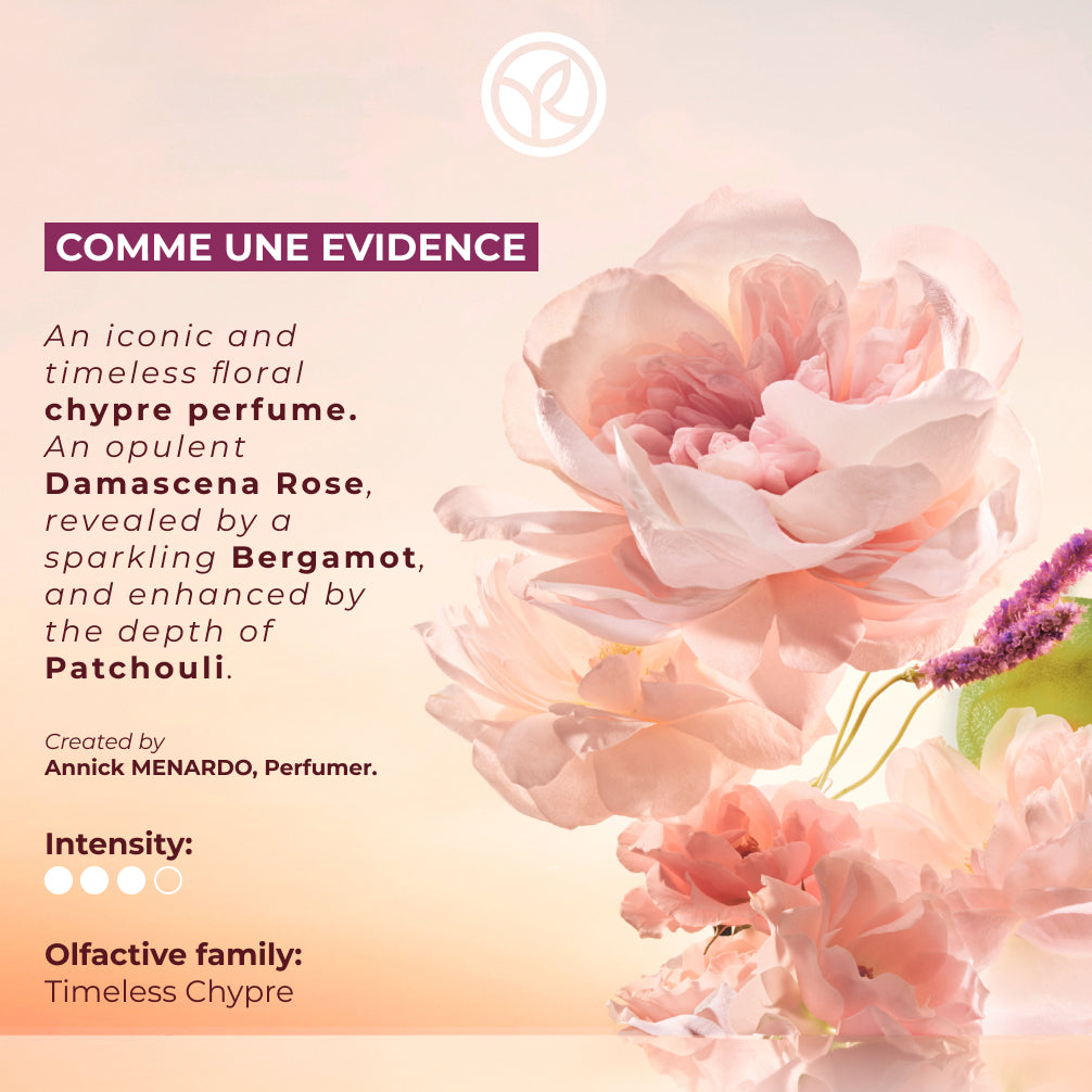 Apa de parfum Comme une Evidence Editie de Colectie, Yves Rocher, 100 ml Apa de parfum Comme une Evidence Editie de Colectie, Yves Rocher, 100 ml