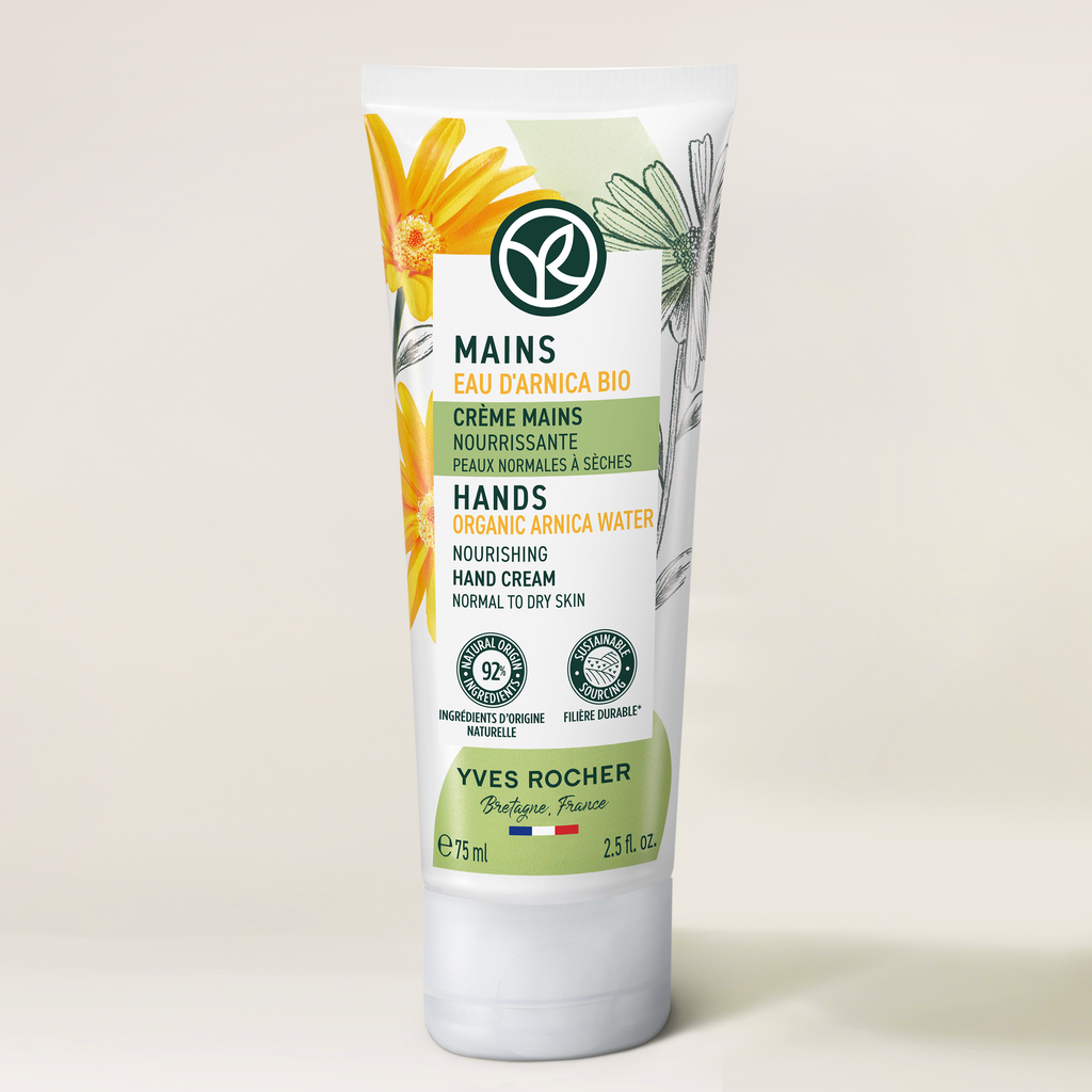 Yves Rocher Eau D'Arnica BIO ハンドクリーム セラム Crememains2en1nettoyanteethydr