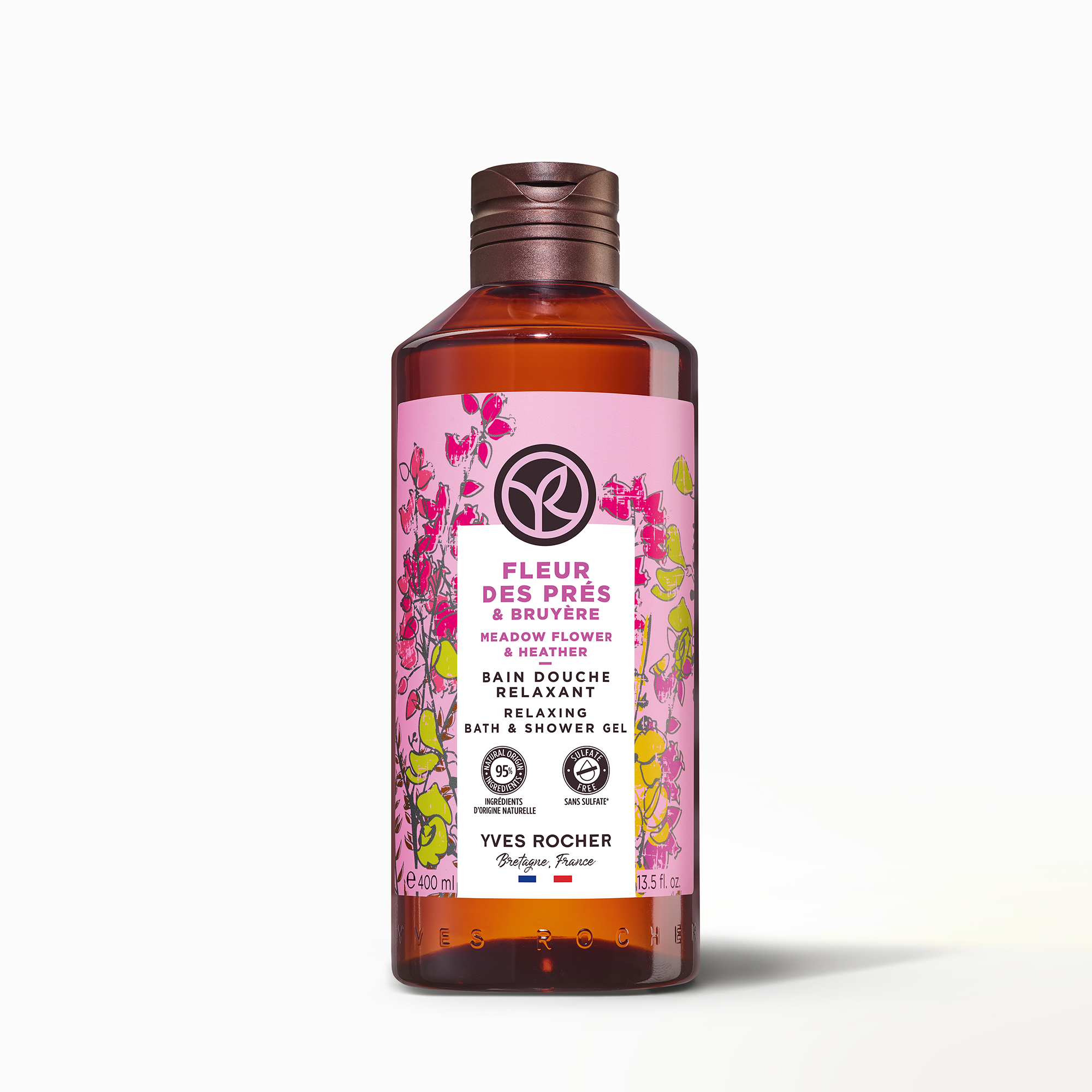 Fields Flower & Heather Bath & Shower Gel - 400 ml