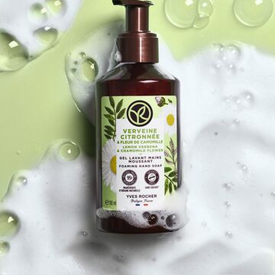 Lemon Verbena & Chamomile Flower Foaming Hand Soap