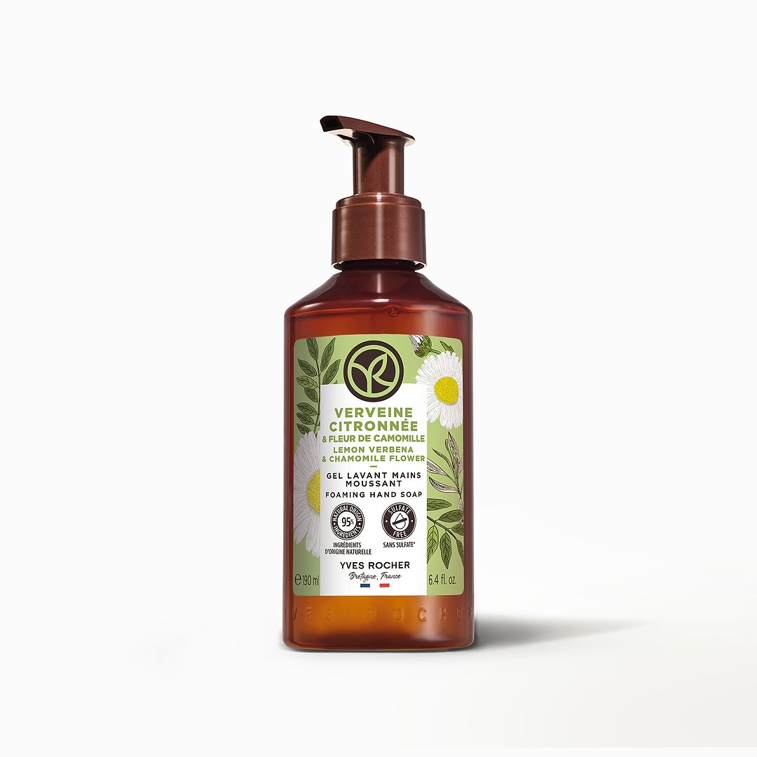 Lemon Verbena & Chamomile Flower Foaming Hand Soap