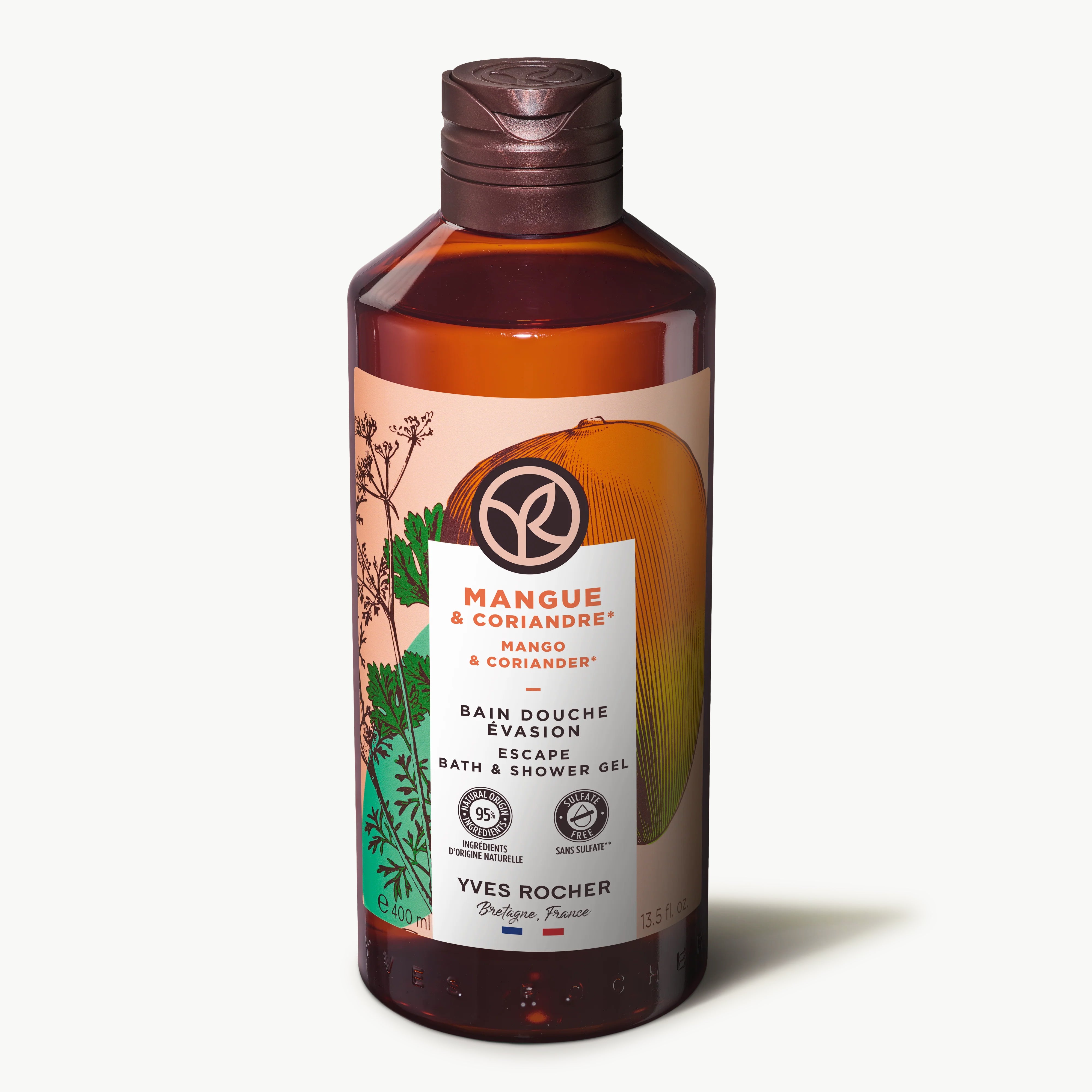 Mango & Coriander Escape Bath & Shower Gel - 400 ml