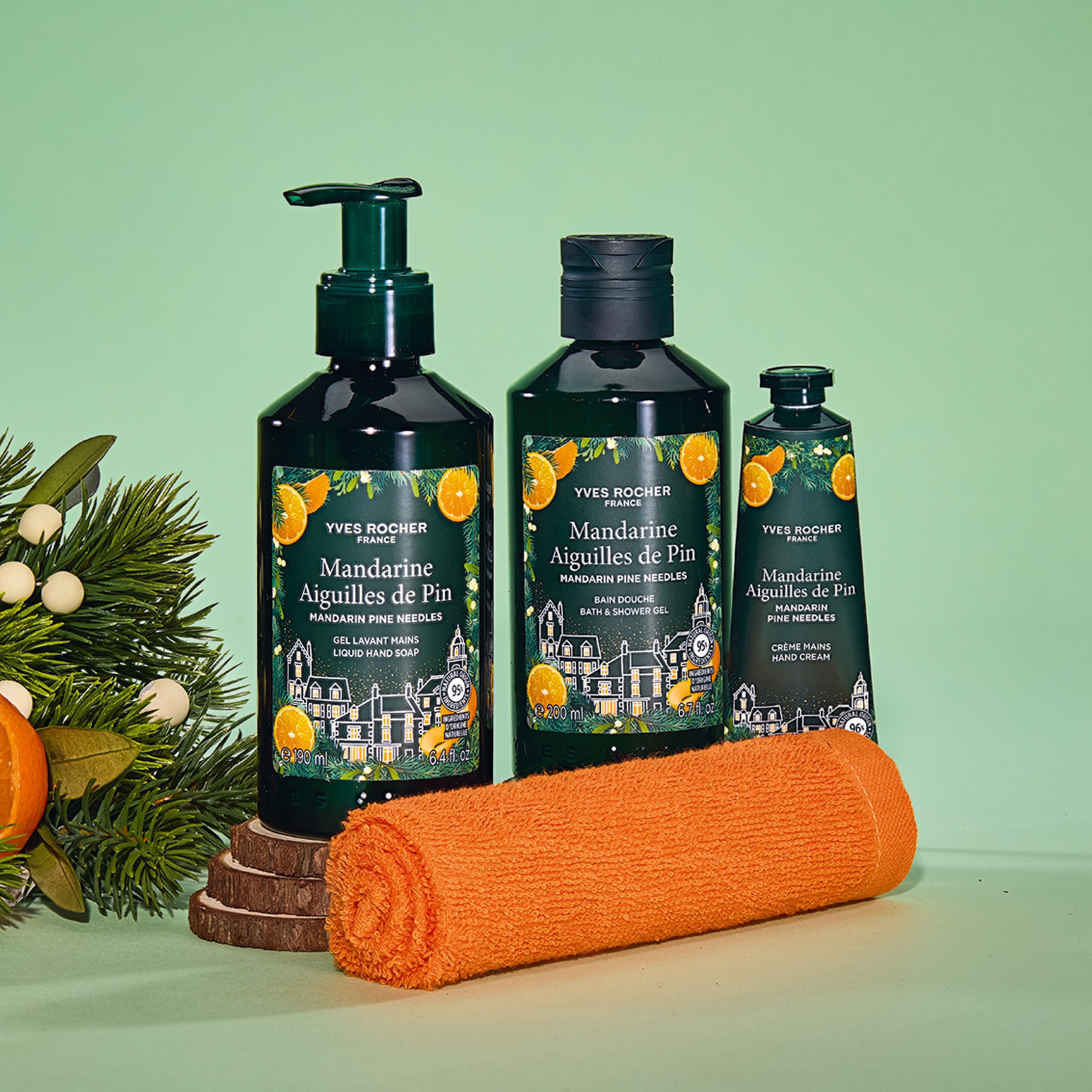 Liquid Hand Soap Mandarin Pine Needles