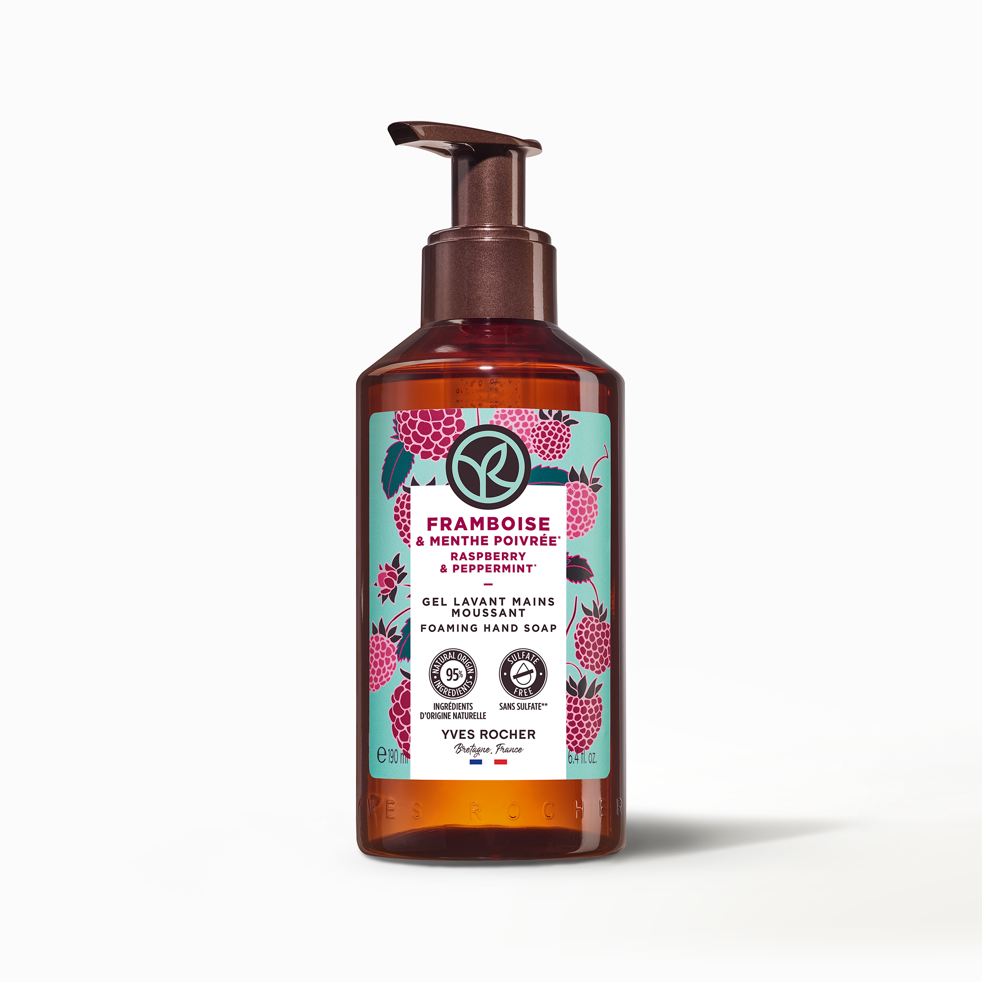 Raspberry & Peppermint Foaming Hand Soap